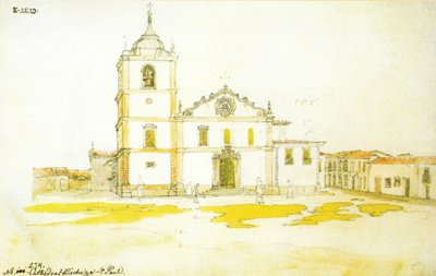 Cathedral of São Paulo by Thomas Ender